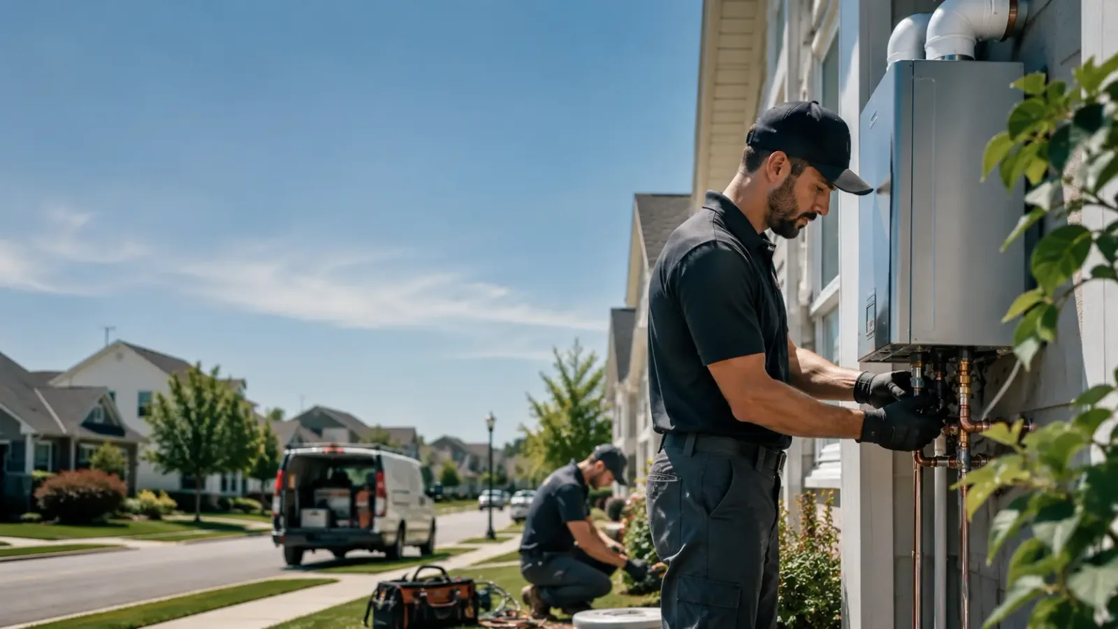 Tankless Water Heater Installation in Caddo, TX